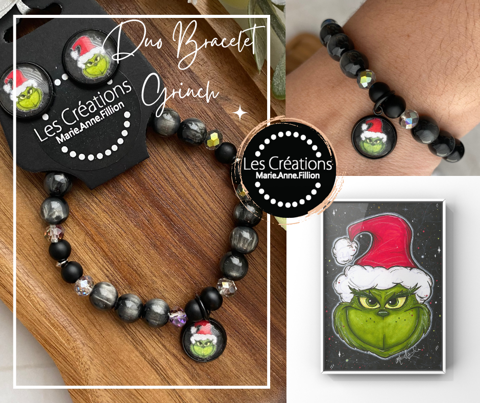 Duo bracelet et boucles d’oreilles