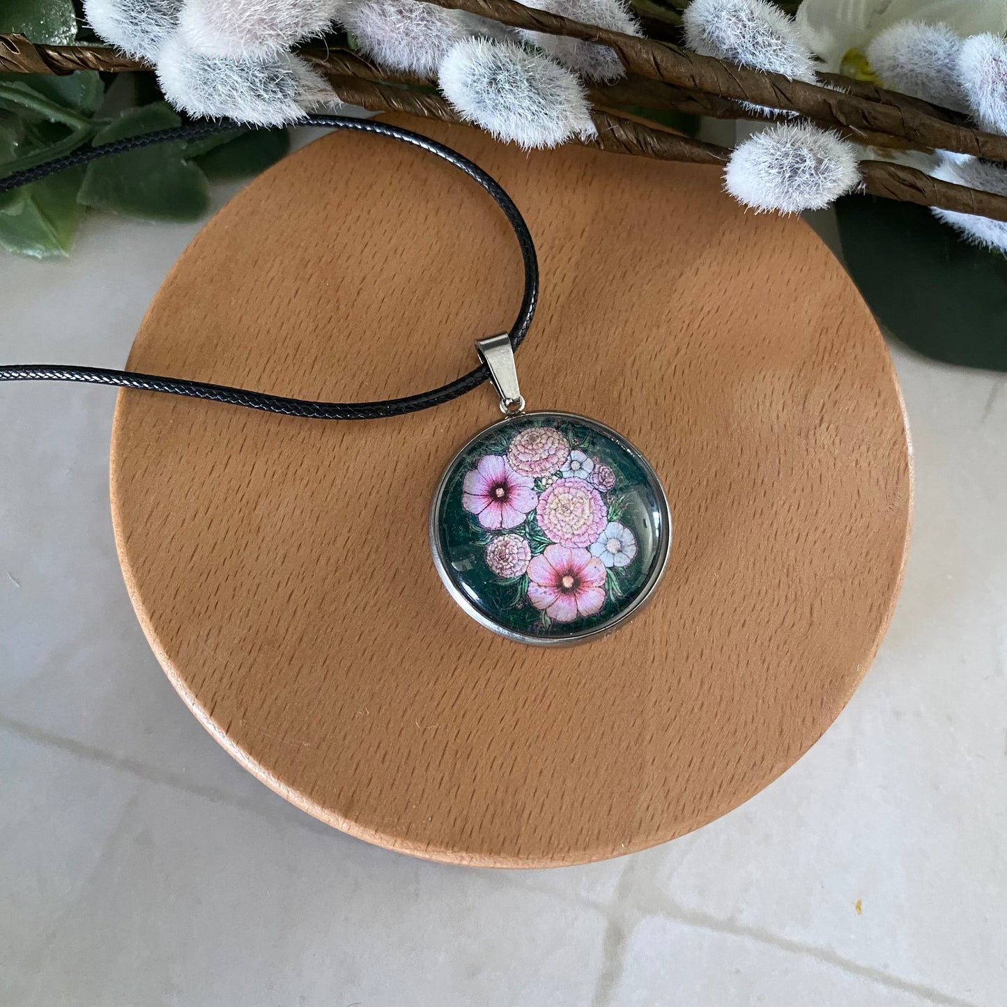 Duo collier et boucles d’oreilles