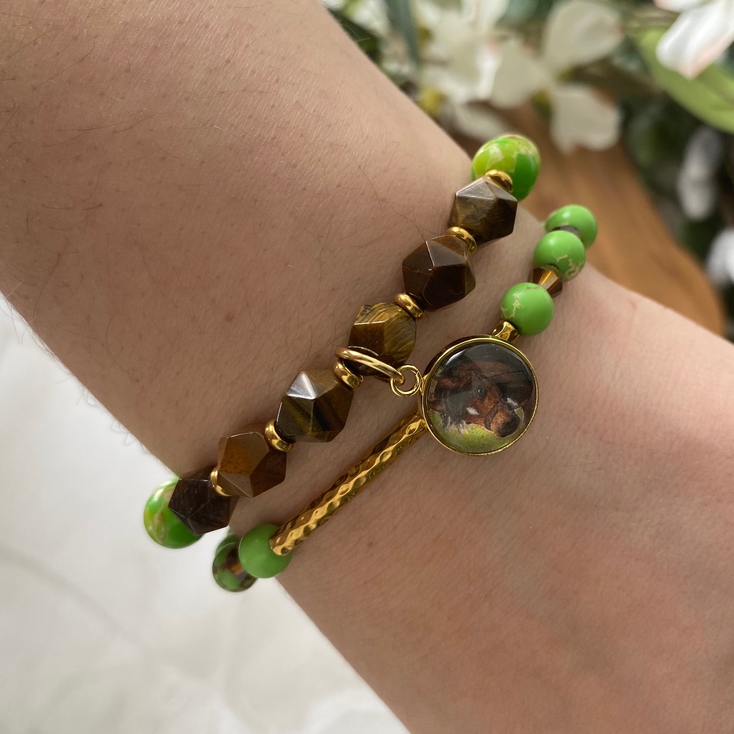 Duo Bracelet de perles