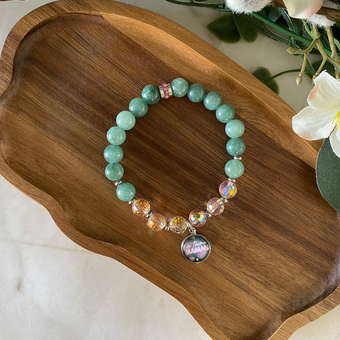 Duo bracelet de perles