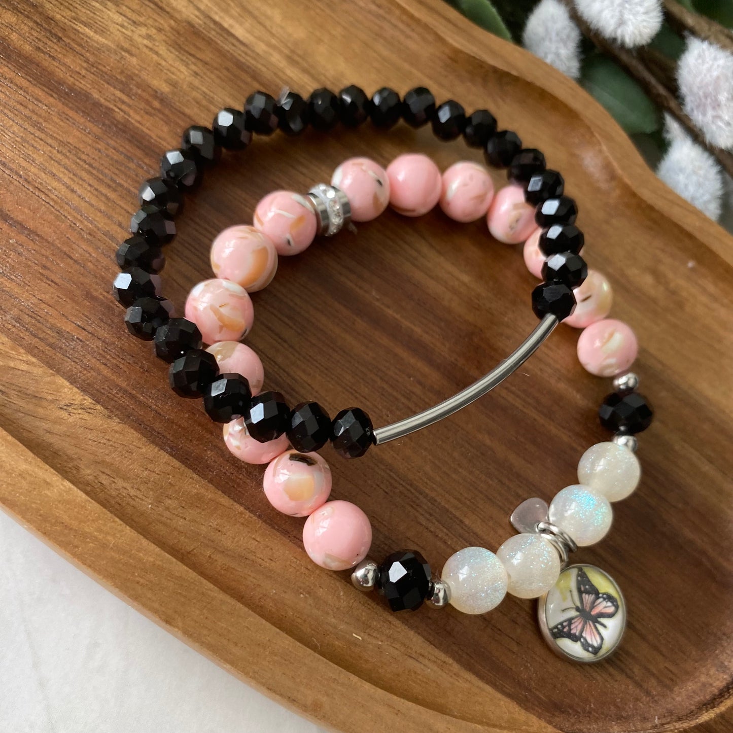 Duo Bracelet de perles