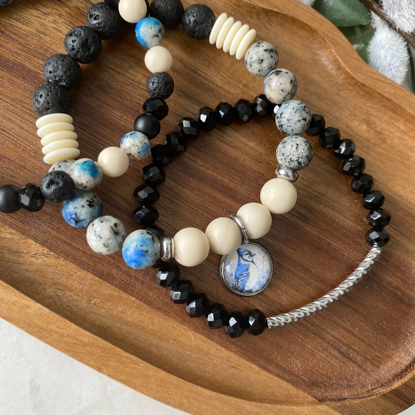 Trio Bracelet de perles