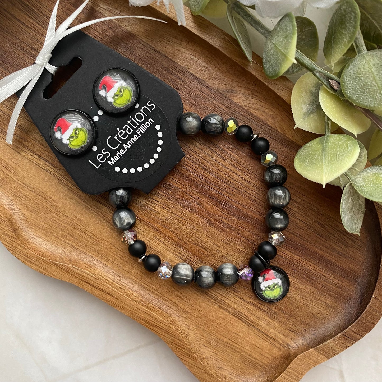 Duo bracelet et boucles d’oreilles