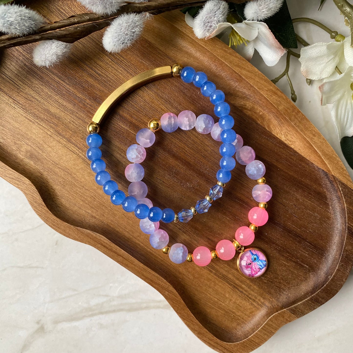 Duo bracelet de perles
