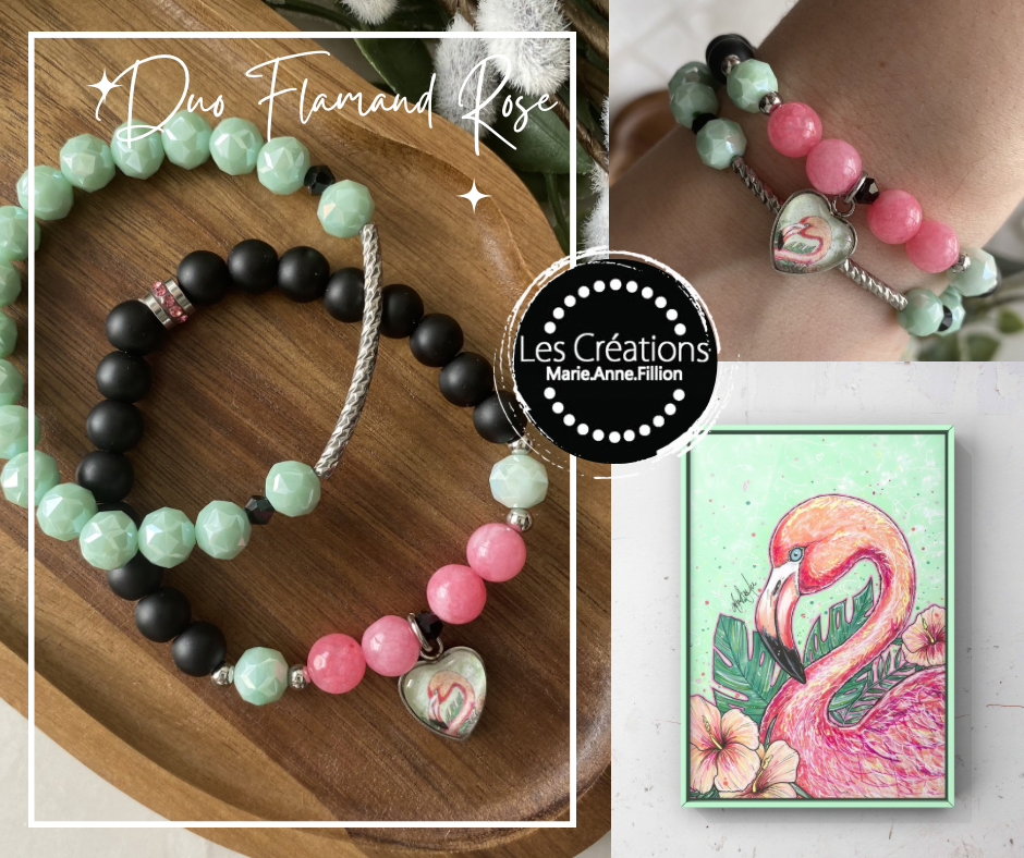 Duo Bracelet de perles