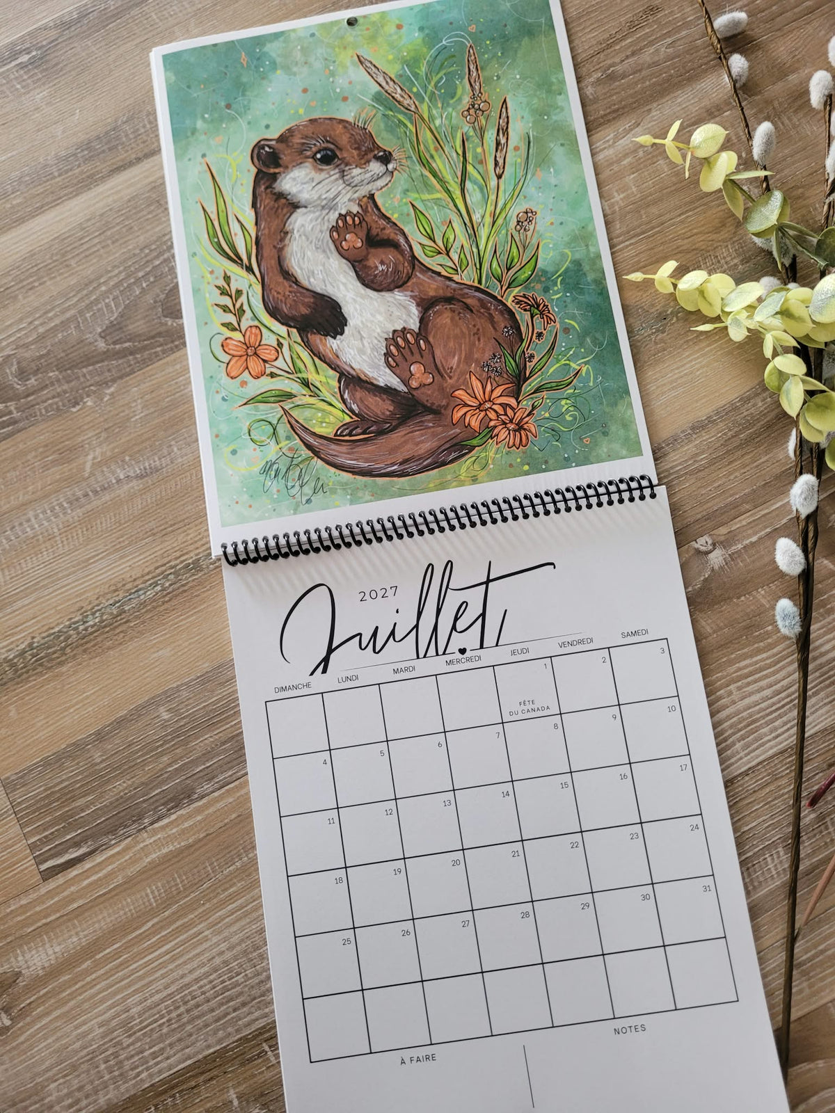 Calendrier Illustré 2027